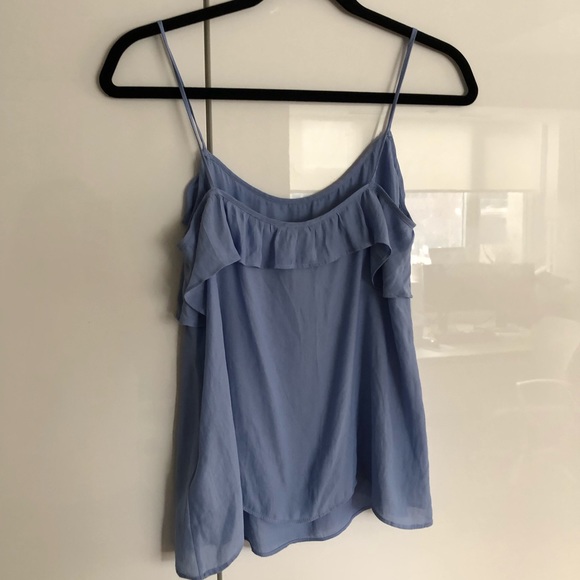 Light blue H&M ruffle cami - Picture 6 of 6